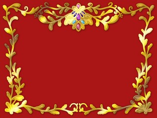 ゴージャスなフレーム　H-4