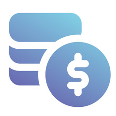 investment icon for illustration