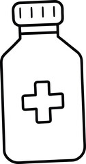 Obraz premium first aid kit icon
