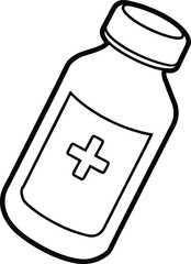medicine bottle icon