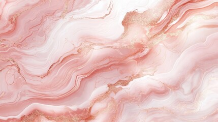 Luxury Rose Gold Marble texture background vector. Panoramic Marbling texture design for Banner, invitation, wallpaper, headers, website, print ads, packaging design template.