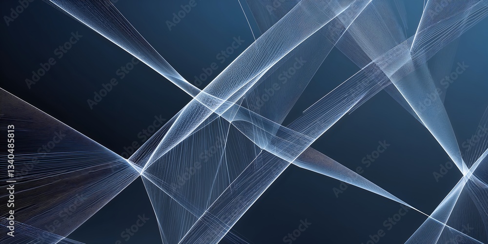 Aufkleber a modern geometric background forming intricate diamond and hexagonal patterns