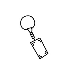keychain line icon