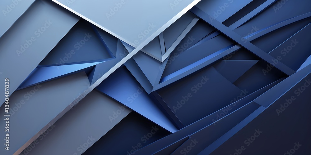 Poster a modern geometric background forming intricate diamond and hexagonal patterns