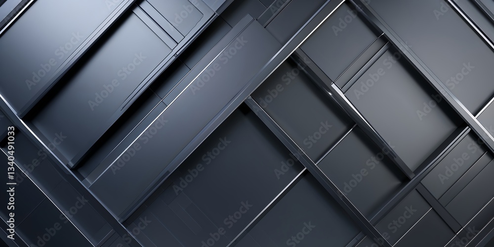 Aufkleber a modern geometric background forming intricate diamond and hexagonal patterns