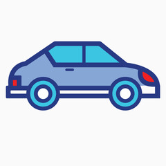 Cute Cartoon Car Illustration for Kids