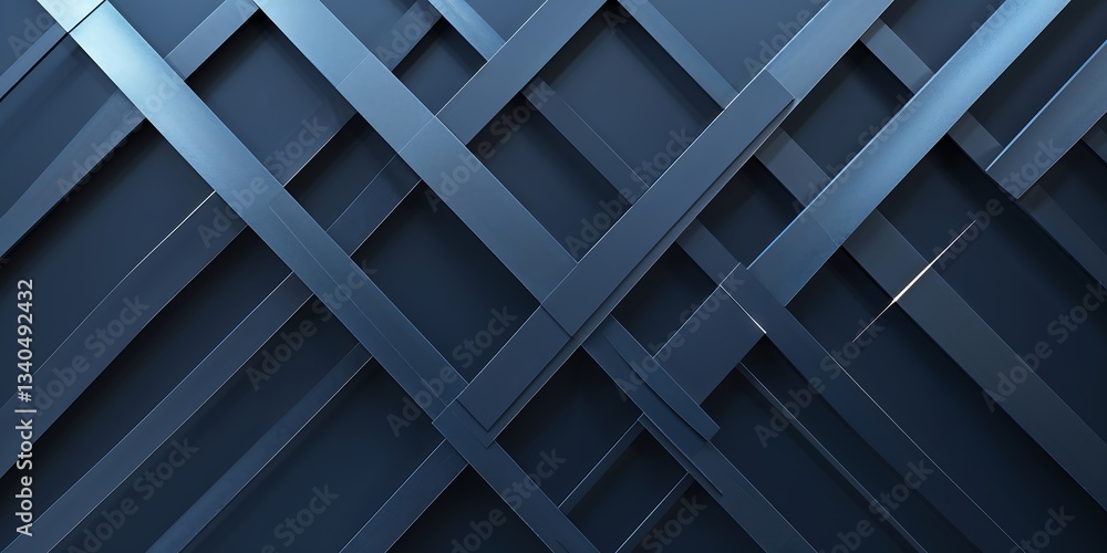 Poster a modern geometric background forming intricate diamond and hexagonal patterns
