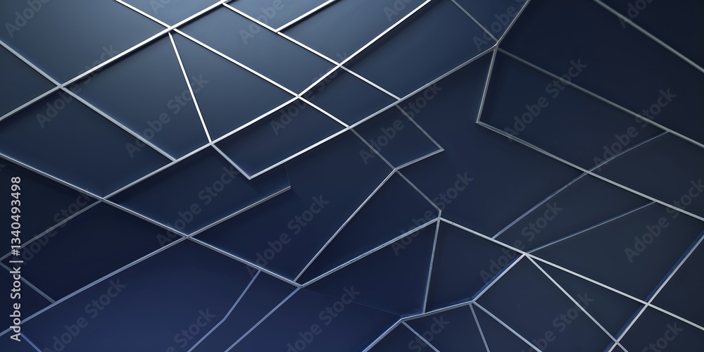Aufkleber a modern geometric background forming intricate diamond and hexagonal patterns