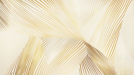 Golden lines pattern background. Luxury gold Line arts wallpaper. Design for cover, invitation background, packaging design, fabric and print. Vector illustration.