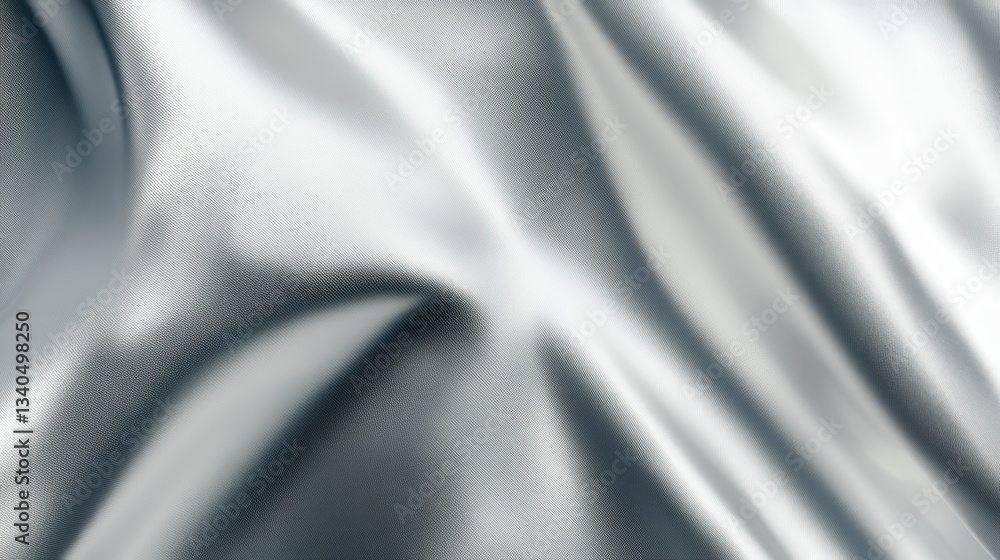 Poster silver gradient background featuring a subtle grainy texture, perfect for creating elegant designs