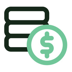 Fototapeta premium investment icon for illustration