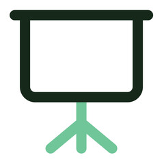 Fototapeta premium presentation icon for illustration