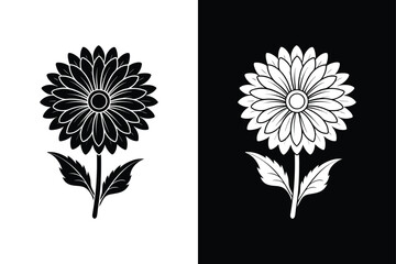 Nature-Inspired Calendula Icon. Perfect for Design & Branding