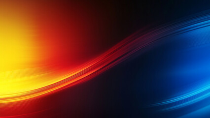 Minimalist Abstract Background with Smooth Color Flow