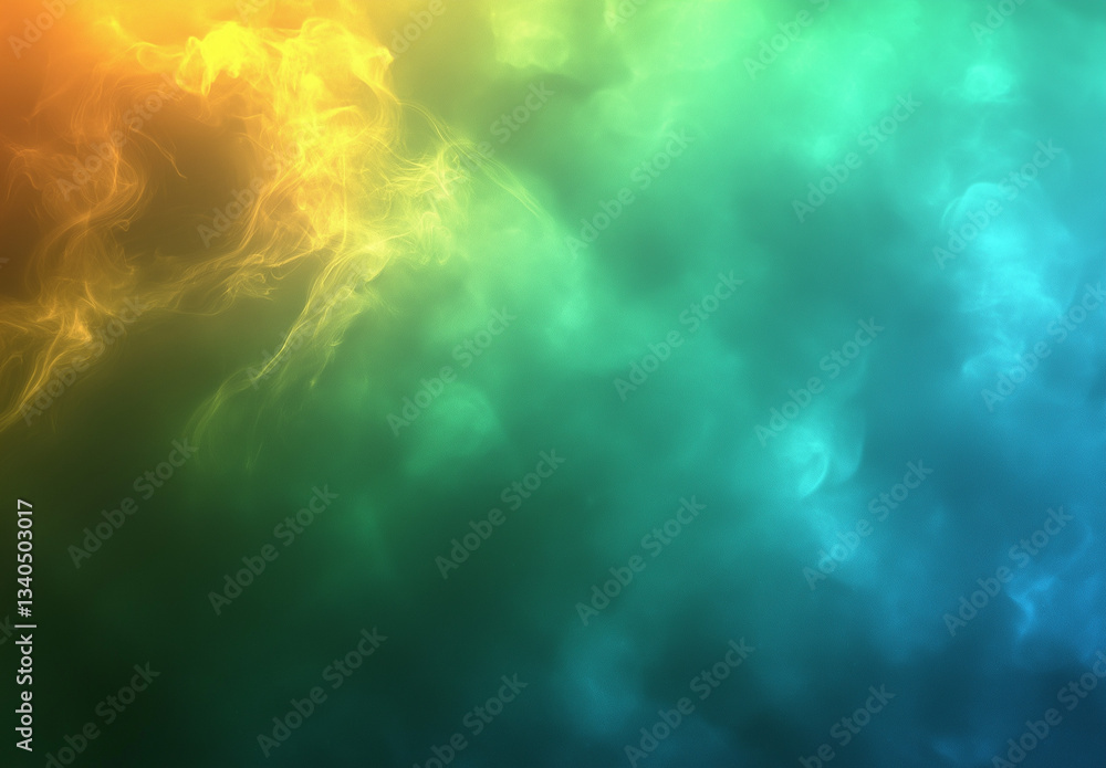 Poster high-resolution bright green gradient background with soft light & symmetrical composition