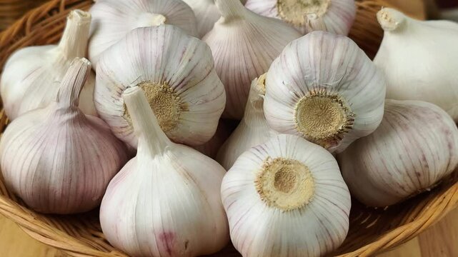 Close-up of fresh garlic