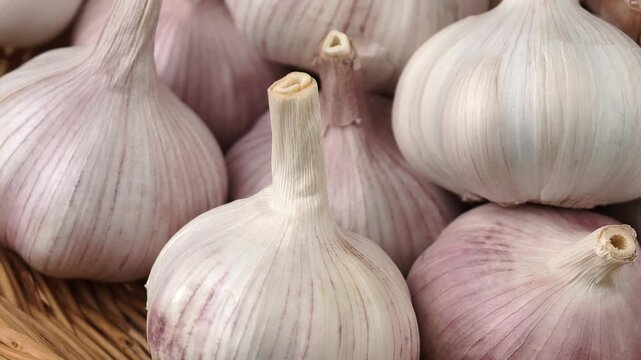 Close-up of fresh garlic