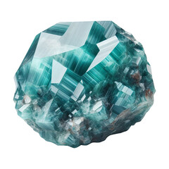 Grandidierite isolated on transparent background