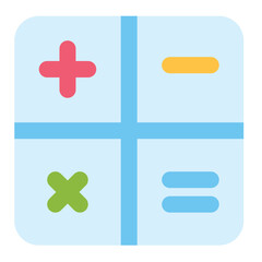 Obraz premium calculator icon for illustration