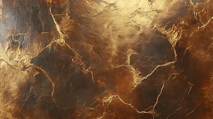Golden brown marble texture background