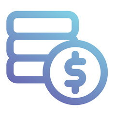 investment icon for illustration