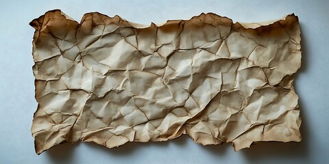 Crumpled, burnt paper texture (1)