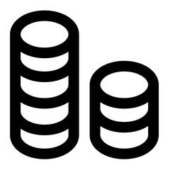 coin icon for illustration