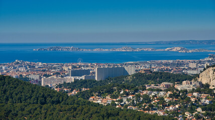 Blick auf Marseillel