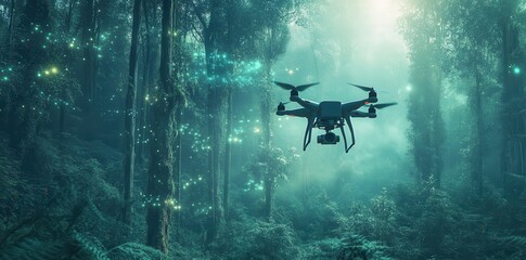 Drone-Assisted Forest Conservation Project: Protecting Nature with Innovative Technology and Sustainable Practices.