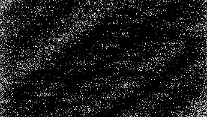 Obraz premium CRT CCTV or VHS Video White Noise Background. Scanlines Vibration Glitch. Video Damage Overlay Texture. Nostalgic Vintage 80s 90s Surveillance Technology Vector Illustration.