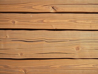 Obraz premium Aged Wooden Planks - Rustic Brown with Gold and Blue Accents