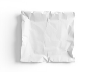 Obraz premium Blank Paper Wrap Mockup Design Template