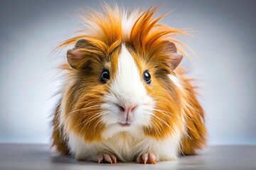 Coronet Guinea Pig - Adorable Pet Portrait