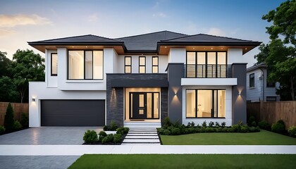 Close Up Photography of a Luxurious and Modern House Exterior