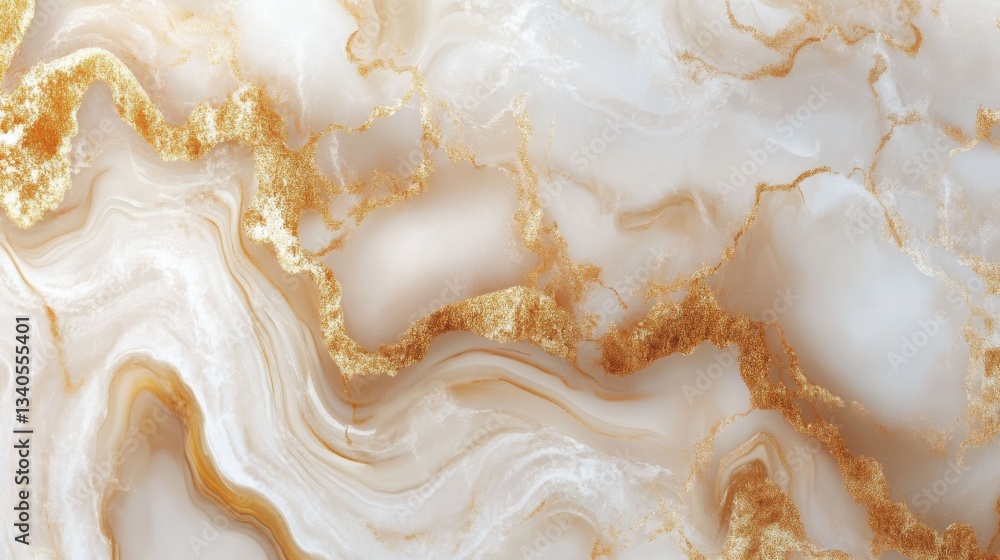 Poster marble with golden texture background vector illustration in height resolution