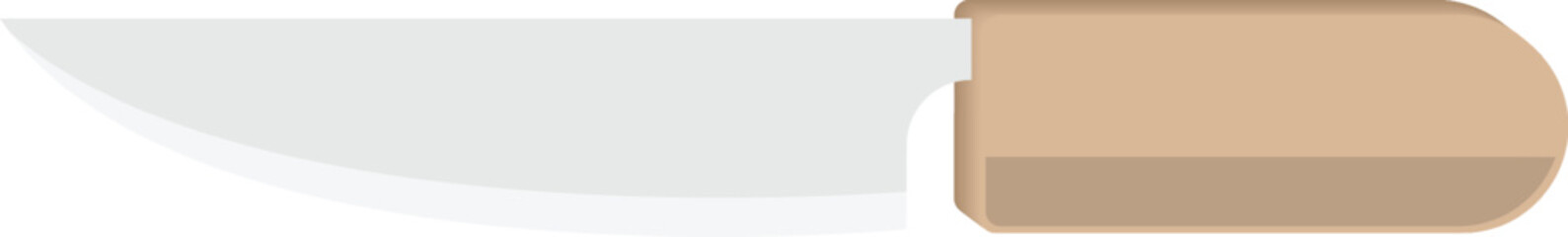 The knife or Chopper Knife vector illustration