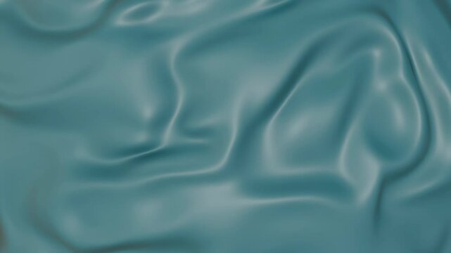 Light Gren colour Silk Waves, Looping Texture Animation
