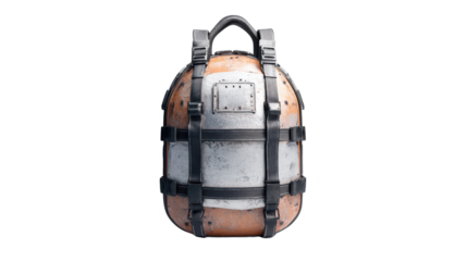 Aesthetic backpacks style. Stylish backpack with a unique design and sturdy straps.