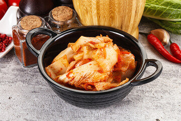 Korean cuisine fermented cabbage kimchi