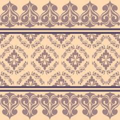 Luxury Damask Pattern – Elegant Ornate Design for High-End Interiors and Fashion Indulge in timeless sophistication with this exquisite damask pattern, meticulously crafted