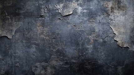 Obraz premium Dark grunge textured concrete wall background with rough industrial surface, urban aesthetic for modern design, digital art, posters, and graphic projects