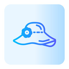 Pamela Hat gradient icon