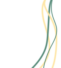 abstract green background with waves line simple