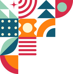 Geometric Bauhaus Shape