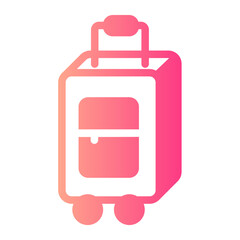 Luggage  gradient icon