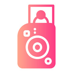 Camera  gradient icon