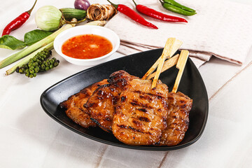 Thai Street foof pork satay