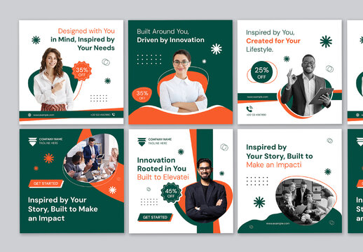 Creative Business Social Media Post Template