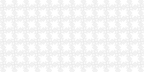 Seamless Geometric Pattern with Abstract Diamond Shapes