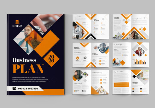 Modern Business Plan Brochure